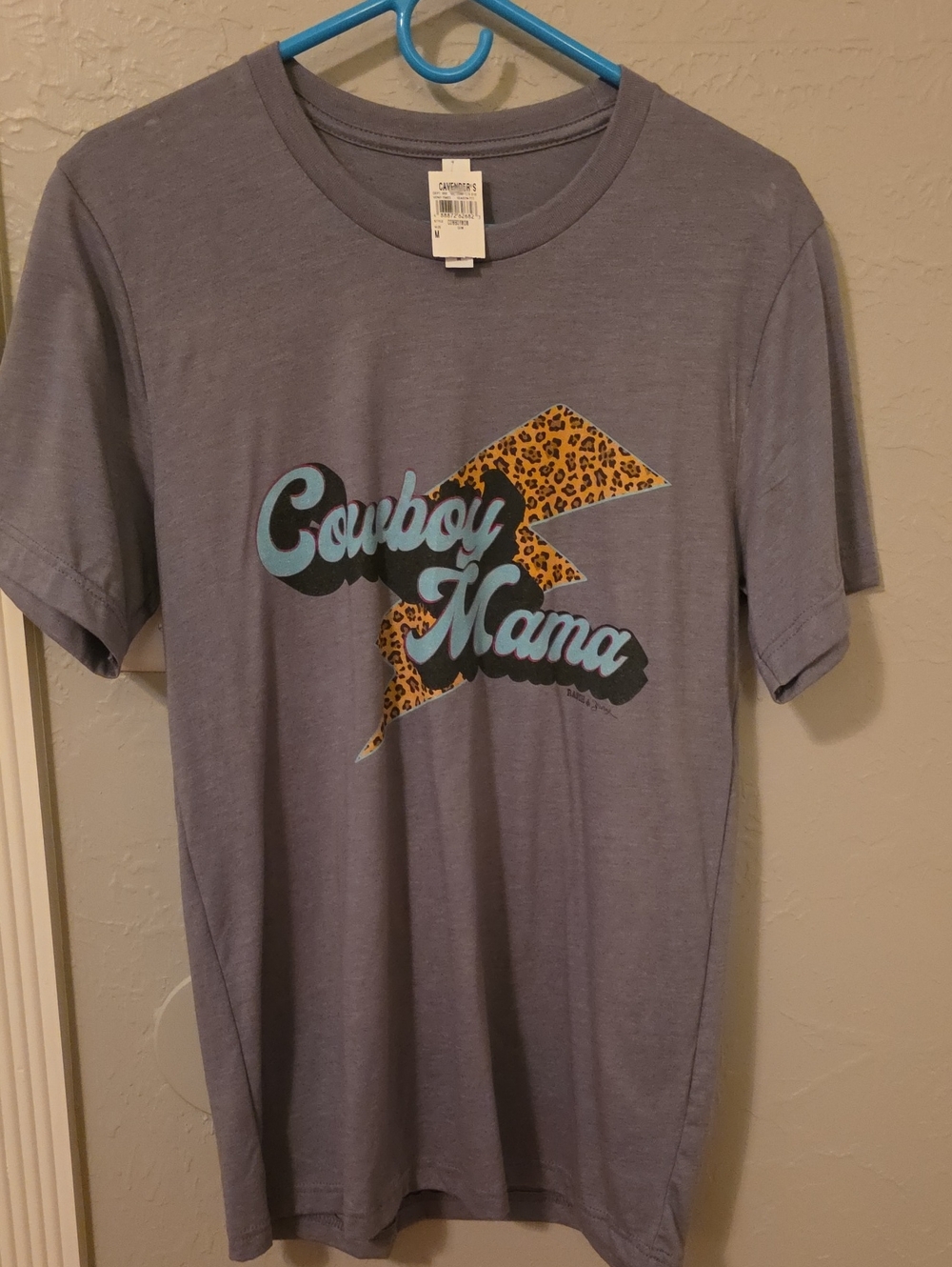 Bella Canvas Cowboy Mama Graphic Tee - NWT, Size Medium